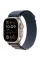 Apple Watch Ultra 2 49mm Titanium Case with Blue Alpine Loop (Medium)